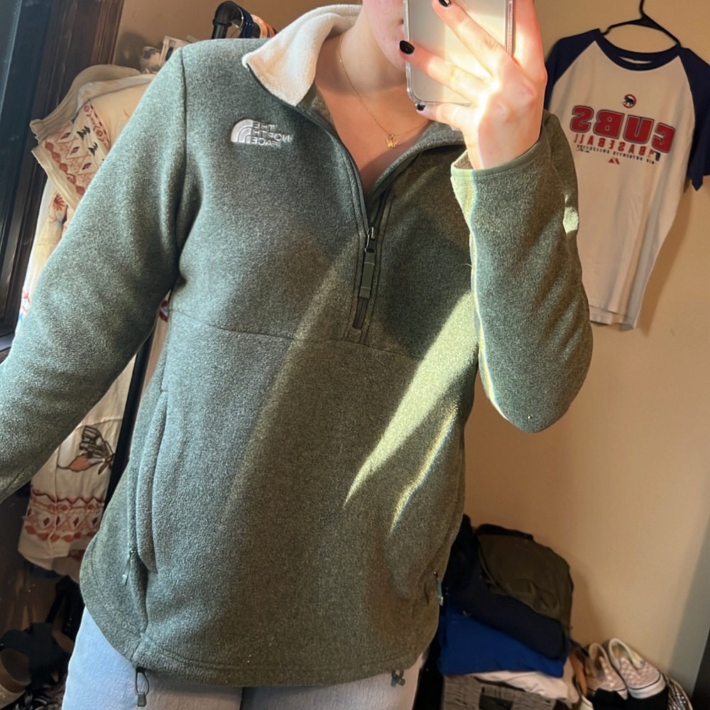 north face half zip